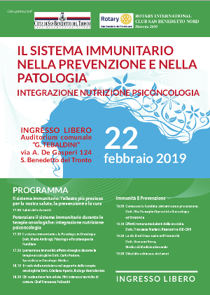 locandina convegno sistema immunitario